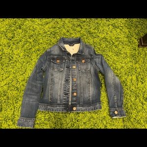 Girls Crewcuts jeans jacket size 10